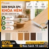 Sàn nhựa giả gỗ SPC hèm khóa 122x18.3cm dày 4mm – Chống nước, lắp ghép nhanh, BH 2 năm – 289k 2