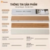 Sàn nhựa giả gỗ SPC hèm khóa 122x18.3cm dày 4mm – Chống nước, lắp ghép nhanh, BH 2 năm – 289k 10