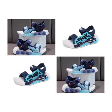 Sandal Bé Trai & Bé Gái 2.026 Đế Cao Su Mềm, 4 Màu, Dành Cho Trẻ 1-12 Tuổi Giá 59K 6