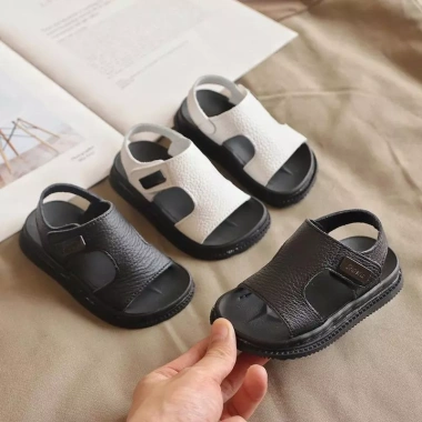 Sandal bé trai FOM tăng size phong cách Hàn Quốc, mềm nhẹ, giá rẻ 200k - Đi hè 4