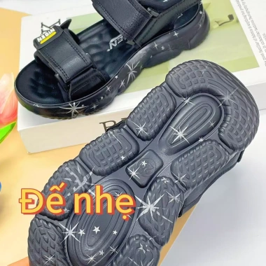 Sandal Da Cao Cấp Đế Đúc Nguyên Khối Cho Bé Trai & Bé Gái - Học Sinh Tiểu Trung Học - 185.000đ 5