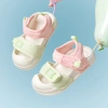 Sandal Hai Màu Cheerful Mario Dép Quai Hậu Chống Va Đập Bé Tập Đi Mầm Non 159k 4