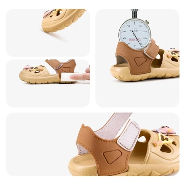 Sandal Mario Đế bằng mềm, chống đá, họa tiết hoạt hình dễ thương cho bé tập - 177.450₫