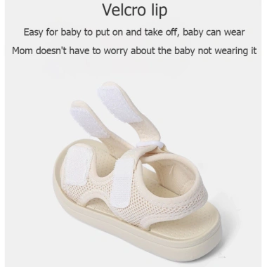 Sandal Mario Dép 7 màu cho bé mới biết đi - Quai hậu Velcro EVA giày sơ sinh
