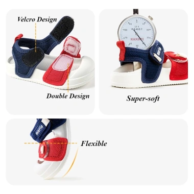 Sandal Mario quai hậu cho bé tập đi - vải mềm mại thoáng khí, chống va đập, giá ưu đãi 159.000đ