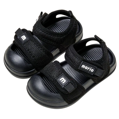 Sandal Mario quai hậu cho bé tập đi - vải mềm mại thoáng khí, chống va đập, giá ưu đãi 159.000đ