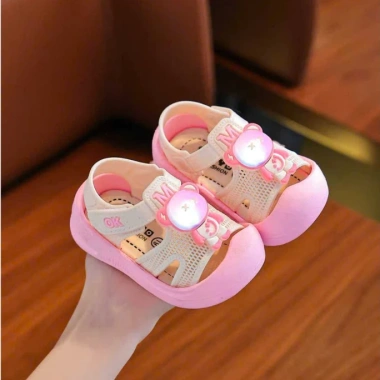 Sandal Quai Hậu Trẻ Em Chống Trơn Trượt Size 18-25 Lưới Sáng Giá 62.999₫ 3