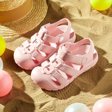 Sandal trẻ em Mario màu xanh lá đậm EVA mềm thiết kế La Mã thoải mái cho bé trai 6