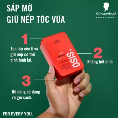 Sáp Mờ Giữ Nếp Tóc OSiS+ Mess Up 100ml - Giữ Nếp Lâu, Bám Đậm, 376k 4