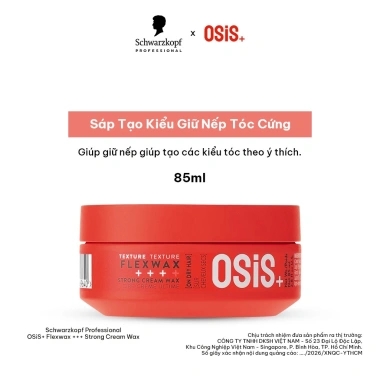 Sáp Tạo Kiểu Giữ Nếp Tóc Cứng OSiS+ FLEXWAX 85ml - Giữ Nếp Lâu, Giá 359.000đ 2