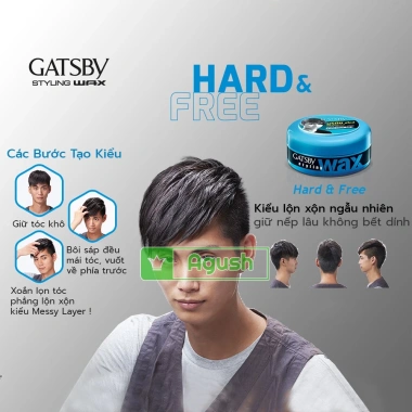 Sáp Vuốt Tóc Gatsby Wax Free 75g Thơm Giữ Nếp Không Bết Rít Nhật Bản 139k 5