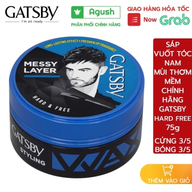 Sáp Vuốt Tóc Gatsby Wax Free 75g Thơm Giữ Nếp Không Bết Rít Nhật Bản 139k 10