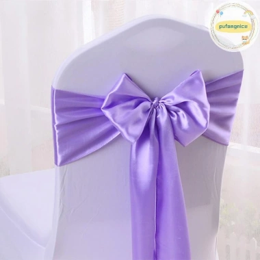 Sash Cưới Cao Cấp Nhiều Màu Sắc Ghế Nơ: Trang Trí Tiệc Sinh Nhật và Khách Sạn Bán Buôn VN 8