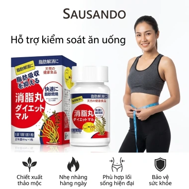 SAUSANDO - Quản lý cân nặng, giảm mỡ thừa trong 7 ngày, giá chỉ 119.000 VND