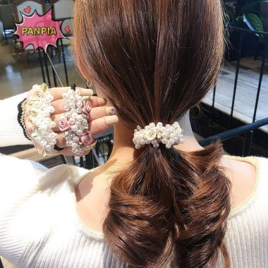 Scrunchies Đuôi Ngựa Ngọc Trai Đính Hạt Co Giãn Pnpia - Dây Buộc Tóc Giá Ưu Đãi 43,956₫ 4 Scrunchies Đuôi Ngựa Ngọc Trai Đính Hạt Co Giãn Pnpia - Dây Buộc Tóc Giá Ưu Đãi 43,956₫ 4