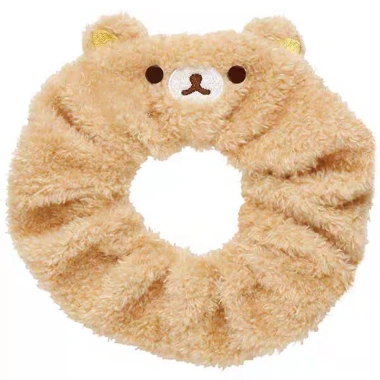 Scrunchies Rilakkuma Dễ Thương Co Giãn Dây Buộc Tóc Gấu Sang Trọng Cho Nữ Bé Gái Scrunchies Rilakkuma Dễ Thương Co Giãn Dây Buộc Tóc Gấu Sang Trọng Cho Nữ Bé Gái