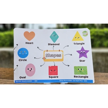 SĐTD 20 chủ đề kèm file nghe video, bìa cứng chống nước, in A4 - Giá ưu đãi 130.000đ
