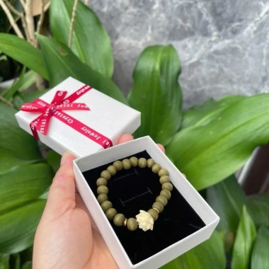 Sen Nâu Đính Hạt Vòng Tay Bé Gái Trẻ Em - Giá Ưu Đãi 77.800₫ (Giảm 20%) 5