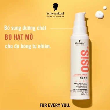 Serum Dưỡng Bóng Tóc OSiS+ GLOW 50ml – Dưỡng ẩm, bóng mượt, giảm giá 425k 4