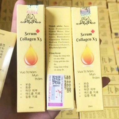 Serum mụn X3 Collagen Đông Anh - Giảm 22% - Chống mụn, da mịn sáng, chỉ 105.000₫