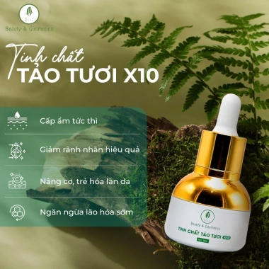 Serum Tinh Chất Tảo Tươi Olic Giúp Trẻ Hóa Làn Da, Ngăn Ngừa Lão Hóa Và Làm Mờ Vết Thâm Nám 7