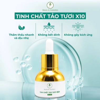 Serum Tinh Chất Tảo Tươi Olic Giúp Trẻ Hóa Làn Da, Ngăn Ngừa Lão Hóa Và Làm Mờ Vết Thâm Nám 8