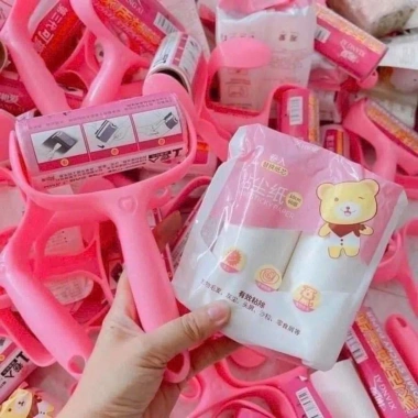 Set 1 cây lăn bụi quần áo đa năng và 2 lõi tặng kèm - Loại bỏ bụi lông động vật, gà nệm, ghế sofa, giá chỉ 18.000đ