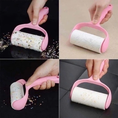 Set 1 cây lăn bụi quần áo đa năng và 2 lõi tặng kèm - Loại bỏ bụi lông động vật, gà nệm, ghế sofa, giá chỉ 18.000đ