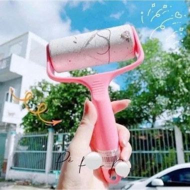 Set 1 cây lăn bụi quần áo đa năng và 2 lõi tặng kèm - Loại bỏ bụi lông động vật, gà nệm, ghế sofa, giá chỉ 18.000đ