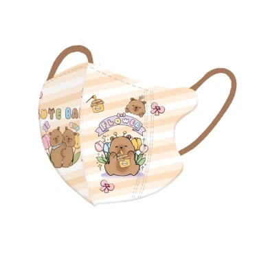Sét 10 cái size 3-12t Khẩu trang Capybara cho bé - Siêu thoáng, giá chỉ 16.000₫ 4