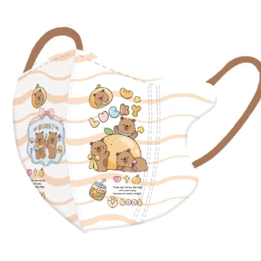 Sét 10 cái size 3-12t Khẩu trang Capybara cho bé - Siêu thoáng, giá chỉ 16.000₫ 6