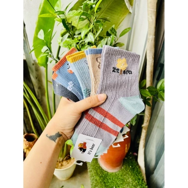 Set 10 Đôi Tất Cao Cổ Bé Trai 2-12 Tháng – Giá Ưu Đãi 79.000₫