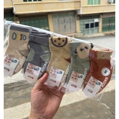 Set 10 Đôi Tất Chống Trơn Trượt Họa Tiết Dễ Thương cho Bé 1-3 tuổi, chỉ 78.800₫ 6 Set 10 Đôi Tất Chống Trơn Trượt Họa Tiết Dễ Thương cho Bé 1-3 tuổi, chỉ 78.800₫ 6