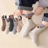 Set 10 tất cotton trẻ em Baby Bear - Hình thú 3D dễ thương cho bé trai & bé gái, chỉ 71.200₫ 2