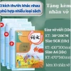 Set 10 Tờ Decal Bọc Vở Sách Giáo Khoa A4 - Nhãn Vở Giá chỉ 13.500 VNĐ 4