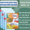 Set 10 Tờ Decal Bọc Vở Sách Giáo Khoa A4 - Nhãn Vở Giá chỉ 13.500 VNĐ 5