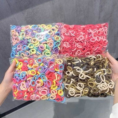 Sét 100 dây chun cho bé - Đồ chơi giáo dục, mềm mại, an toàn, Giá 16.000 VND