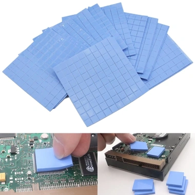 Set 100 miếng đệm tản nhiệt CPU 10x10x0.5mm Giá ưu đãi 37.180 VND, lắp nhanh