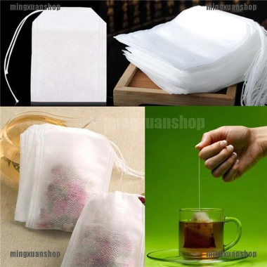 Set 100 Túi Lọc Trà 5.5x - Thông Thoáng, Không Mùi, Giá Ưu Đãi 42.460 VND