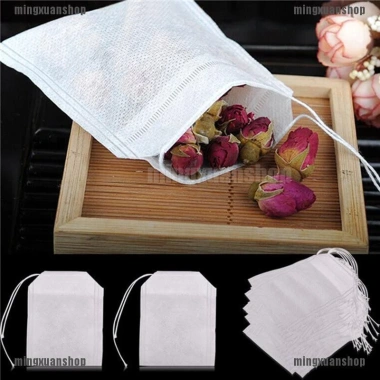 Set 100 Túi Lọc Trà 5.5x - Thông Thoáng, Không Mùi, Giá Ưu Đãi 42.460 VND