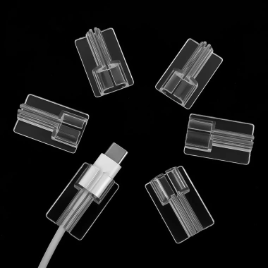 Set 1/5 Kẹp Bảo Vệ Dây Cáp Sạc Trong Suốt Chống Đứt Gãy iPhone 29.700 VND 5 Set 1/5 Kẹp Bảo Vệ Dây Cáp Sạc Trong Suốt Chống Đứt Gãy iPhone 29.700 VND 5