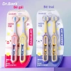 Set 2-3 Bàn chải đánh răng cho bé lông mềm Manmen - Giá chỉ 34.600 đồng