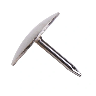 Set 200 đinh ghim bảng nỉ gỗ bần mũ inox bạc Deli - Dán tranh ảnh, sticker, đóng túi