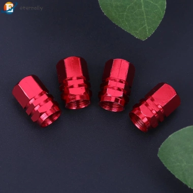 Set 4 nắp van bánh xe hơi hợp kim nhôm đa màu - Giá ưu đãi 28.600₫, bền, dễ lắp