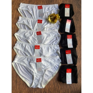 Set 5 quần thun cotton cao cấp lưng tháp mẫu trơn - Giá chỉ 115.000đ, giảm mạnh 5