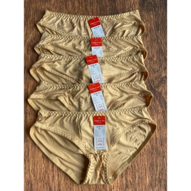 Set 5 quần thun cotton cao cấp lưng tháp mẫu trơn - Giá chỉ 115.000đ, giảm mạnh 8