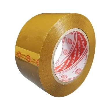 Sét 6 cuộn Băng keo đục vàng 5F-100y - Dán thùng chắc, giảm giá 27.000đ 2