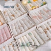 Set 6 Khăn Xô Sữa Boona Muslin 2 Lớp Cao Cấp 30x30cm - Michi Baby MC108 chỉ 59k 3
