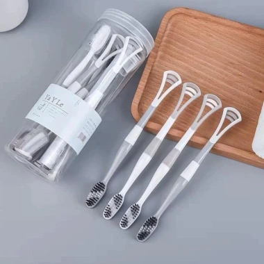 Set 8 bàn chải đánh răng lông mềm mịn, hộp đựng tiện lợi - Giá chỉ 29.5k