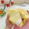 Set Áo Dài Bé Gái Nắng Hồng Tone Vàng - Lụa Tơ Cao Cấp, Áo Dài Tết 395k 8